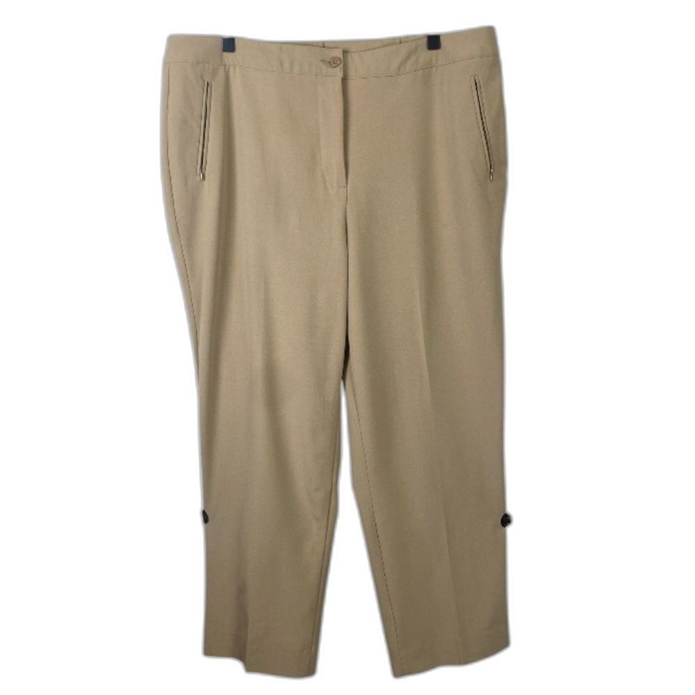 TANJAY tan trouser pant ankle capris // WMS 16